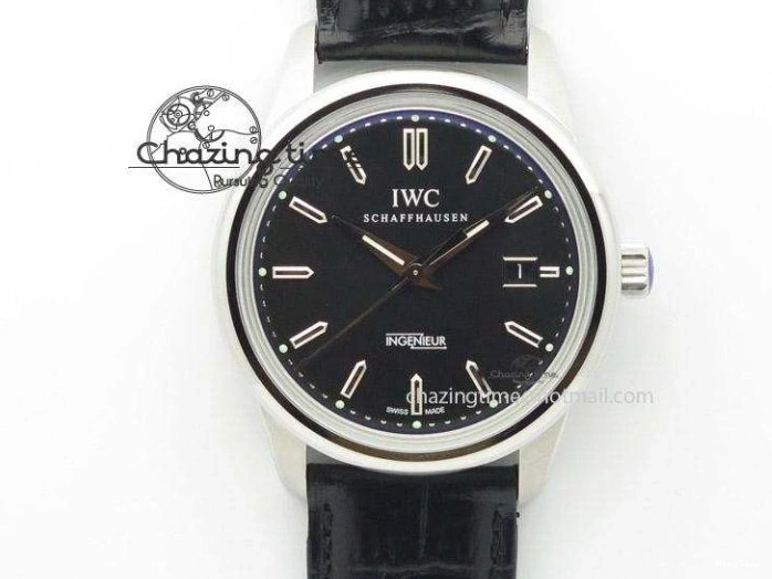 MIROTIME 0813 GoAnywhere Aquatimer SS IW356802 ZZF 1:1 Best Edition Black Dial on Black Rubber Strap MIYOTA 7128